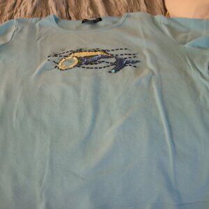 Tee Shirt with Sequins